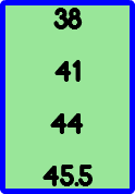 38 41 44 45.5